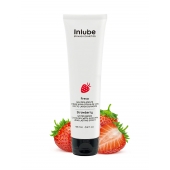 Лубрикант на водной основе Nuei Inlube с алоэ вера и ароматом клубники - 100 мл. - Nuei cosmetics - купить с доставкой в Смоленске