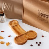 Деревянное блюдо для подачи в форме члена (32,5 х 20 х 1,7 см) - Сима-Ленд - купить с доставкой в Смоленске