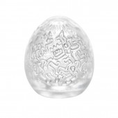 Мастурбатор-яйцо Keith Haring EGG PARTY - Tenga - в Смоленске купить с доставкой