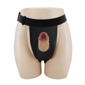 Полый страпон на регулируемых трусиках Houston - 17,5 см. - Baile - купить с доставкой в Смоленске