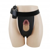 Полый вибрострапон на регулируемых трусиках Draven - 17,5 см. - Baile - купить с доставкой в Смоленске