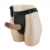 Полый вибрострапон на регулируемых трусиках Draven - 17,5 см. - Baile - купить с доставкой в Смоленске