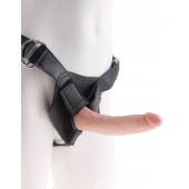 Страпон на виниловых трусиках Strap-on Harness Cock - 17,8 см. - Pipedream - купить с доставкой в Смоленске