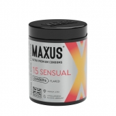 Анатомические презервативы MAXUS Sensual - 15 шт. - Maxus - купить с доставкой в Смоленске