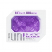 Фиолетовый мастурбатор-стимулятор Tenga Uni Amethyst - Tenga - в Смоленске купить с доставкой