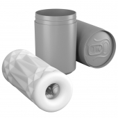 Белый компактный мастурбатор Maid Service в упаковке-банке - Baile - в Смоленске купить с доставкой