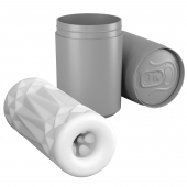 Белый компактный мастурбатор Fine Lady в упаковке-банке - Baile - в Смоленске купить с доставкой