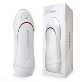 Белый вибромастурбатор со сжатием и голосовым сопровождением - Rends - в Смоленске купить с доставкой