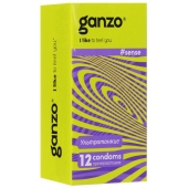 Тонкие презервативы для большей чувствительности Ganzo Sence - 12 шт. - Ganzo - купить с доставкой в Смоленске