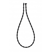 Черный уретральный массажер Glide Small - 30 см. - Lola Games - купить с доставкой в Смоленске