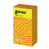Ароматизированные презервативы Ganzo Juice - 12 шт. - Ganzo - купить с доставкой в Смоленске