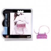 Эрекционное кольцо с вибратором LITTLE LILAC - Dream Toys - в Смоленске купить с доставкой