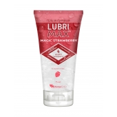 Интимный гель-смазка на водной основе Lubrimax Magic Strawberry - 75 мл. - ИнтелБИО - купить с доставкой в Смоленске