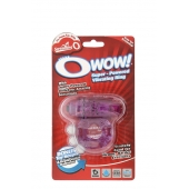 Фиолетовое эрекционное виброкольцо OWOW PURPLE - Screaming O - в Смоленске купить с доставкой