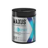 Гладкие презервативы Maxus G spot с двойной спиралью - 15 шт. - Maxus - купить с доставкой в Смоленске
