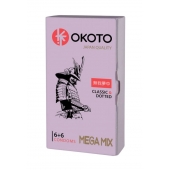 Презервативы OKOTO Mega Mix - 12 шт. - Sitabella - купить с доставкой в Смоленске