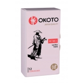 Тонкие презервативы OKOTO Ultra Thin - 12 шт. - Sitabella - купить с доставкой в Смоленске