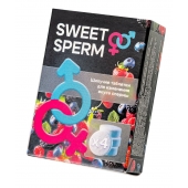 Шипучие таблетки для мужчин Sweet Sperm для изменения вкуса спермы (4 шт. по 0,5 гр.) - Капиталпродукт - купить с доставкой в Смоленске