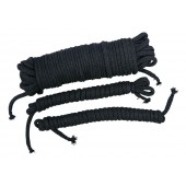 Чёрные хлопковые верёвки для бондажа - Orion - купить с доставкой в Смоленске
