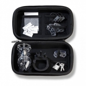 Мужской пояс верности Pubic Enemy No1 Silver Edition - MyStim - купить с доставкой в Смоленске
