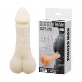 Мастурбатор-насадка Bigger Man - 21,5 см. - Baile - в Смоленске купить с доставкой