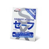 Презерватив Sagami Xtreme Ultrasafe с двойным количеством смазки - 1 шт. - Sagami - купить с доставкой в Смоленске