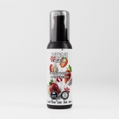 Лубрикант для орального секса SGAN со вкусом клубники со сливками - 100 мл. - SGAN - купить с доставкой в Смоленске