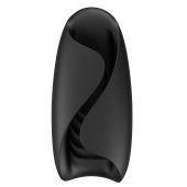 Черно-белый сквозной вибромастурбатор Hercules - Rends - в Смоленске купить с доставкой