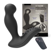 Черный вибромассажер простаты 3,5’’ Remote Control P-spot Massager - 12,5 см. - Erokay - в Смоленске купить с доставкой