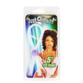 Прозрачное лассо с фиолетовой бусиной SILICONE COCK RING WITH BEAD LAVENDER - NMC - в Смоленске купить с доставкой
