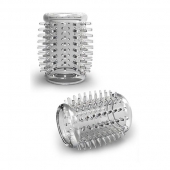 Прозрачная насадка с шипами STAY HARD COCK SLEEVE 01 CLEAR - Blush Novelties - в Смоленске купить с доставкой