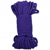 Фиолетовая верёвка для связывания и фиксации Bind Tie - 15,24 м. - Doc Johnson - купить с доставкой в Смоленске