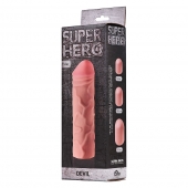 Фаллоудлинитель SUPER HERO Dewil - 17,5 см. - Lola Games - в Смоленске купить с доставкой