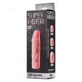 Фаллоудлинитель SUPER HERO Sex Machine - 15,5 см. - Lola Games - в Смоленске купить с доставкой