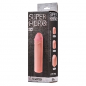 Фаллоудлинитель SUPER HERO Tempter - 16 см. - Lola Games - в Смоленске купить с доставкой