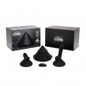 Конусный вибромассажер Cowgirl Cone с 2 насадками - CowGirl - купить с доставкой в Смоленске