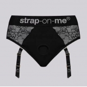 Трусики для фиксации насадок Strap-on-me Harness Lingerie Diva XS - Strap-on-me - купить с доставкой в Смоленске