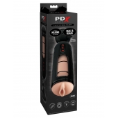 Мастурбатор-вагина с вибрацией Vibrating Mega Milker - Pipedream - в Смоленске купить с доставкой