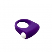 Фиолетовое эрекционное кольцо Puggle Vibrating Ring with Bullet - Adrien Lastic - в Смоленске купить с доставкой