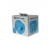 Голубой сквозной мастурбатор Cole - Baile - в Смоленске купить с доставкой