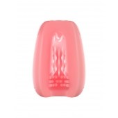 Розовый мастурбатор-яйцо Bisedze - LoveStore - в Смоленске купить с доставкой