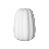 Белый мастурбатор-яйцо Bisedze - LoveStore - в Смоленске купить с доставкой