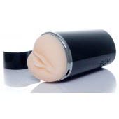 Мастурбатор-вагина с вибрацией Heart Of Love в колбе в форме сердца - Boys of Toys - в Смоленске купить с доставкой