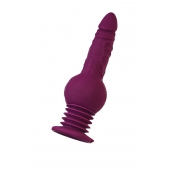 Фиолетовая мини-машина для секса Striker с пультом ДУ - 23,5 см. - ToyFa - купить с доставкой в Смоленске