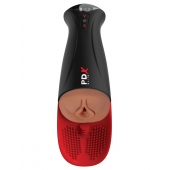 Мастурбатор-вагина в колбе с вибрацией Fuck-O-Matic Pro XL - Pipedream - в Смоленске купить с доставкой
