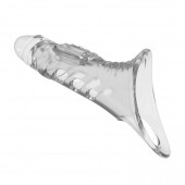 Прозрачная насадка на пенис - 22 см. - Baile - в Смоленске купить с доставкой