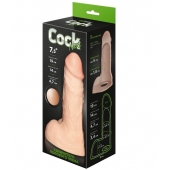 Телесный фаллоудлинитель с мошонкой Cock Next - 19 см. - LOVETOY (А-Полимер) - в Смоленске купить с доставкой