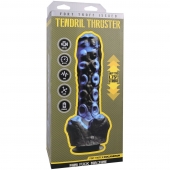 Черно-синяя мини-машина на присоске Tendril Thruster - 21,6 см. - Doc Johnson - купить с доставкой в Смоленске