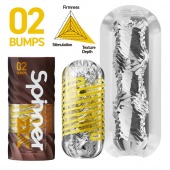 Мастурбатор Tenga Spinner DX 02 Bumps - Tenga - в Смоленске купить с доставкой