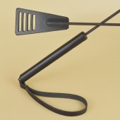 Черный кожаный стек «Сириус» - 60 см. - Sitabella - купить с доставкой в Смоленске